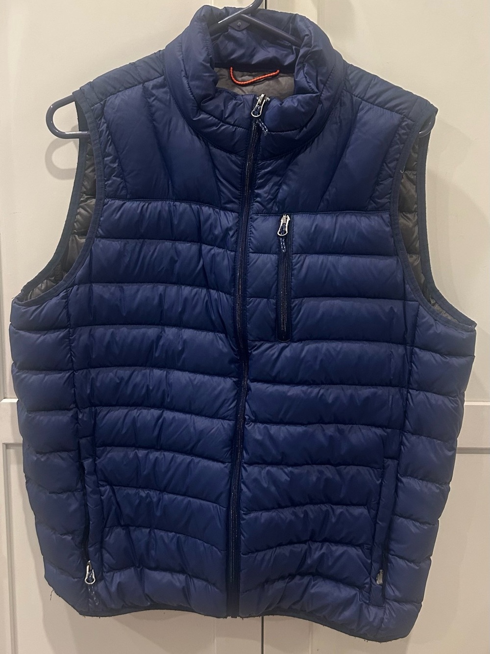 Hawke & Co 80% Down Quilted Packable Puffer Vest Men’s Medium Zip Jacket